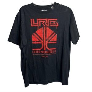 LRG Black and Red Graphic Tee